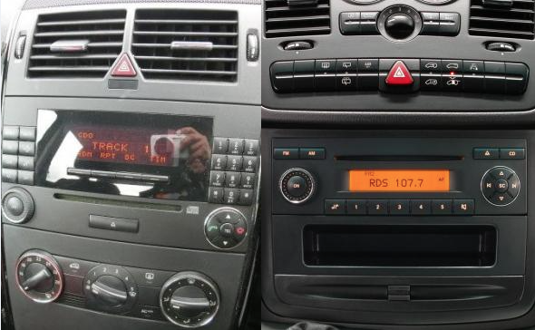 Mercedes-A-B-Sprinter-Viano-Vito-Autoradio-Bluetooth